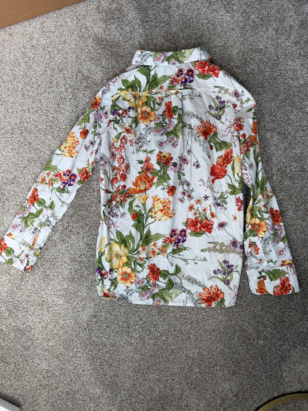 J.Crew Classic Fit Popover shirt in Ratti island botanical print - Picture 9 of 10